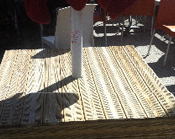 assises bois pour parasol assises bois pour parasol